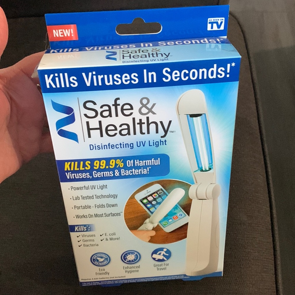 Disinfecting UV Light 🦠